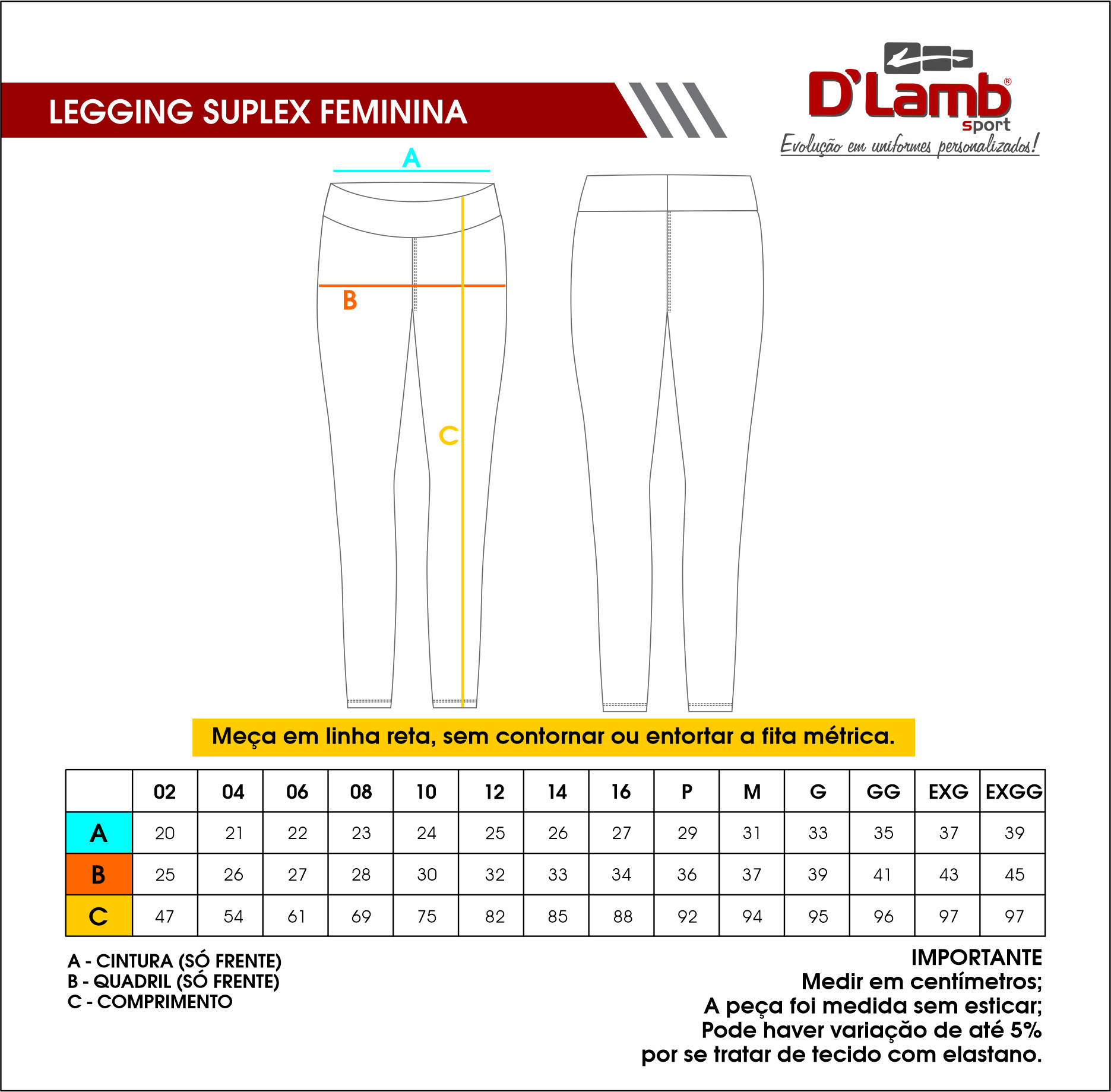 Legging Feminina Suplex Ref.39LS